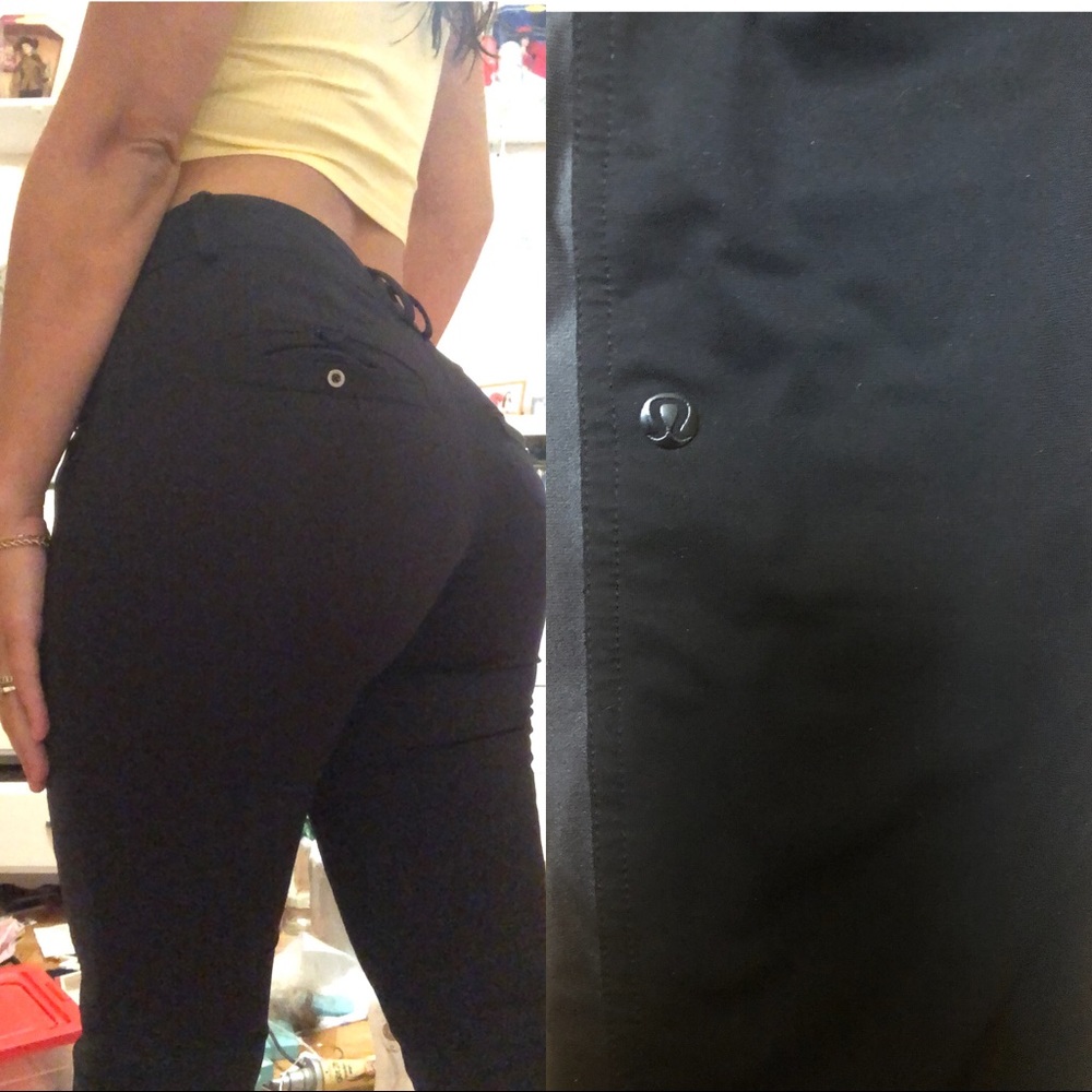 Authentic lulu lemon size 4 dress pant jeggings